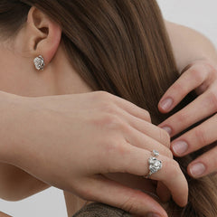 Spinning Rose Adjustable Ring