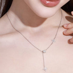 Starlight Tassel Pendant Necklace